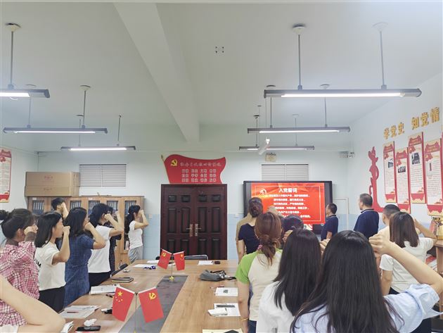 转正传薪火 奋进谱新篇——棠外预备党员转正工作圆满完成