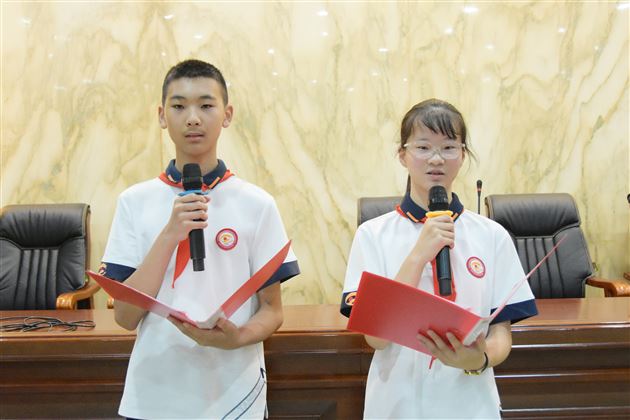 告别红领巾，奔赴新征程——棠外初2023级少先队离队仪式圆满举行