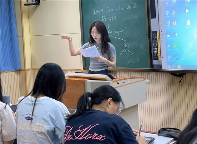 李倩垚老师的精彩教学瞬间