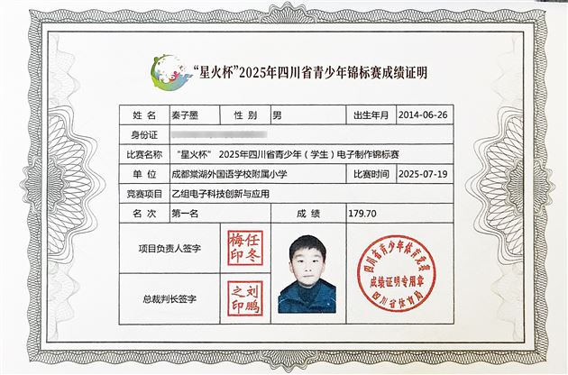 棠外附小闪耀 “星火杯”：5 项一等奖加冕，双项三甲全包揽