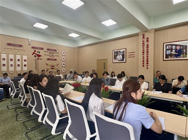 赋能新师 聚力成长——棠外高中召开新进三年教师座谈会