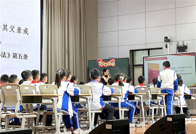 深耕课堂提技能 教研赋能促成长——棠外附小教师韩凤丹为双流区道德与法治教学研讨活动献课