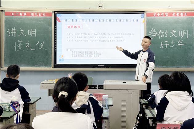 争做有礼好少年！棠外初中开展“讲文明 懂礼仪”学生行为习惯养成教育系列活动