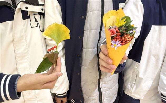 棠外高中开展户外心理团辅课