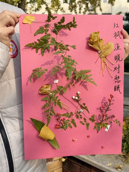 棠外高中开展户外心理团辅课