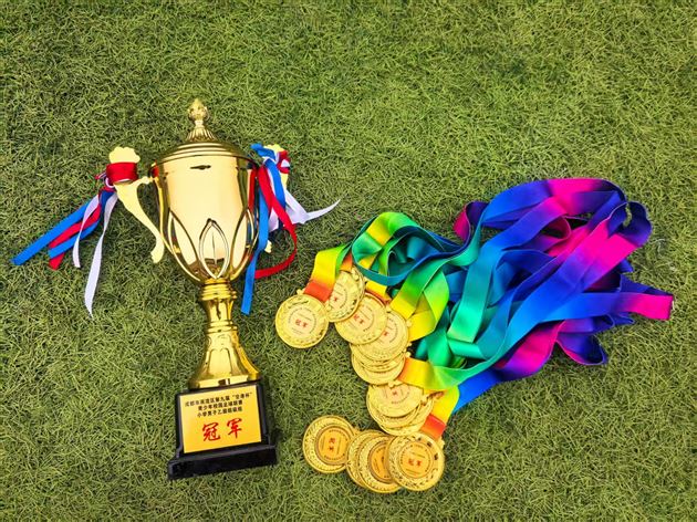 棠外足球再夺双流区校园足球联赛超级组小初高冠军