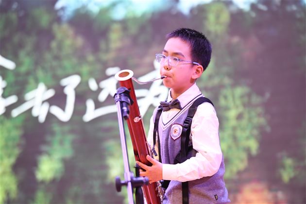年级展演现场