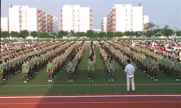 军训现场（二）