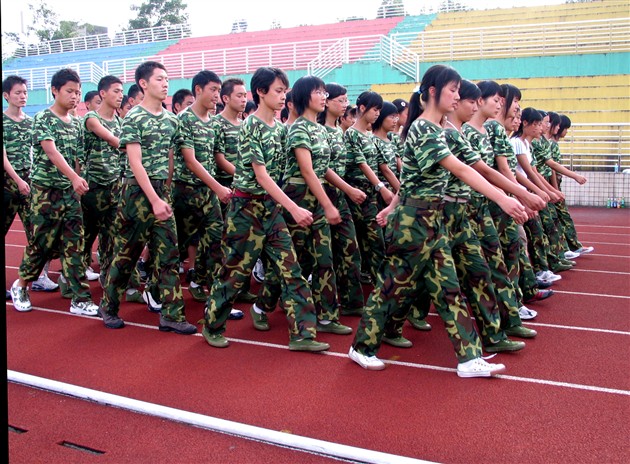 军训现场（五）