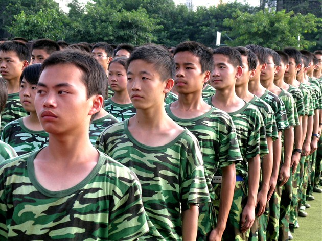 军训现场（十一）