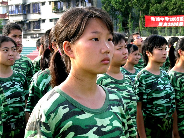 军训现场（十二）