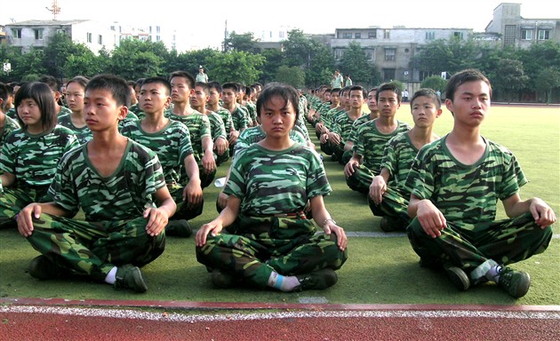 军训现场（十四）