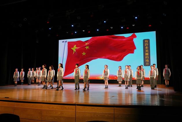 棠外附小甘棠朗诵团亮相“中外人文交流小使者”活动 