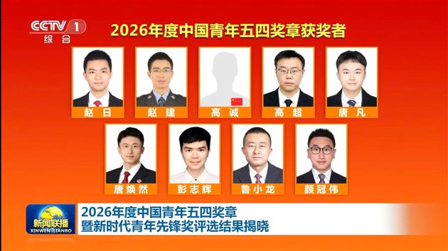中国青年五四奖章 新闻联播