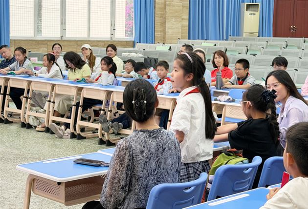 棠外附小举办亲子性教育活动