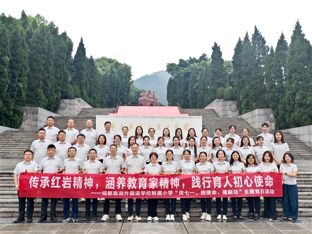 棠外小学党总支荣获双流区教育系统先进基层党组织称号