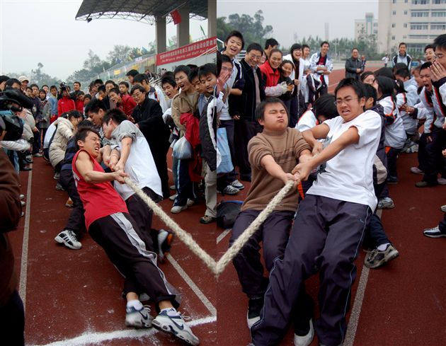 棠湖中学外语实验学校冬季运动会(五）