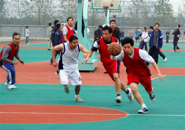 棠湖中学外语实验学校教职工篮球赛(二)
