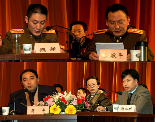 “成都军区国防生源基地”授牌仪式会场（六）到会领导