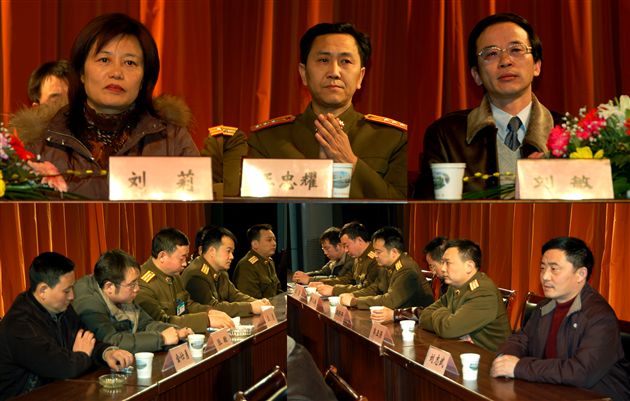 “成都军区国防生源基地”授牌仪式会场（七）到会领导