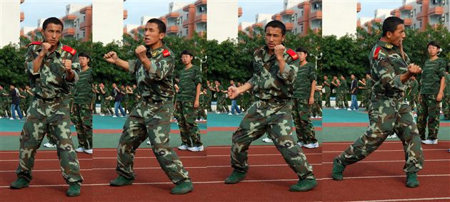 军训掠影(十)