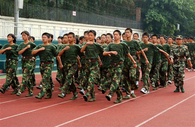 军训掠影(12)