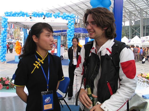 棠湖中学AFS国际学生在成都领略欧洲风情节(五)