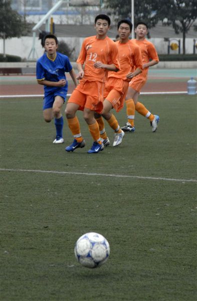 辽宁青少年男子足球队访问棠中外语学校(九)