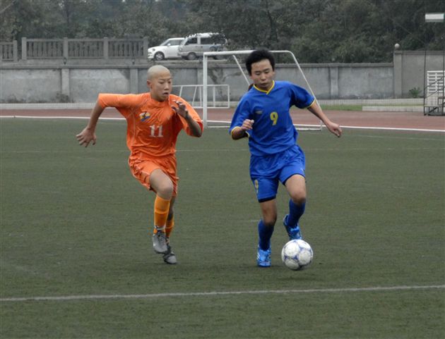 辽宁青少年男子足球队访问棠中外语学校(十)