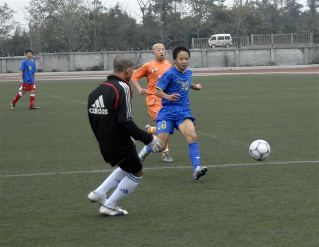 辽宁青少年男子足球队访问棠中外语学校(十一)