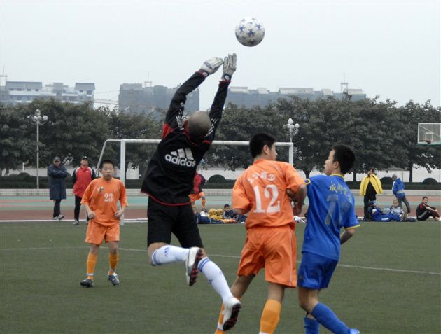 辽宁青少年男子足球队访问棠中外语学校(十三)