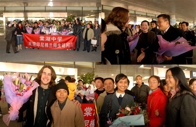 印度尼西亚棉兰市学生代表团再访棠湖中学(二)