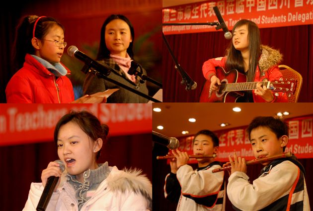 印度尼西亚棉兰市学生代表团再访棠湖中学(六)