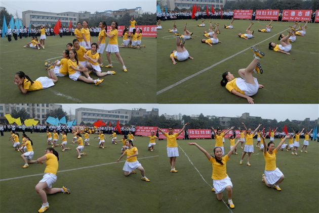 棠湖中学第十七届田径运动会开幕式图片集锦(十一)