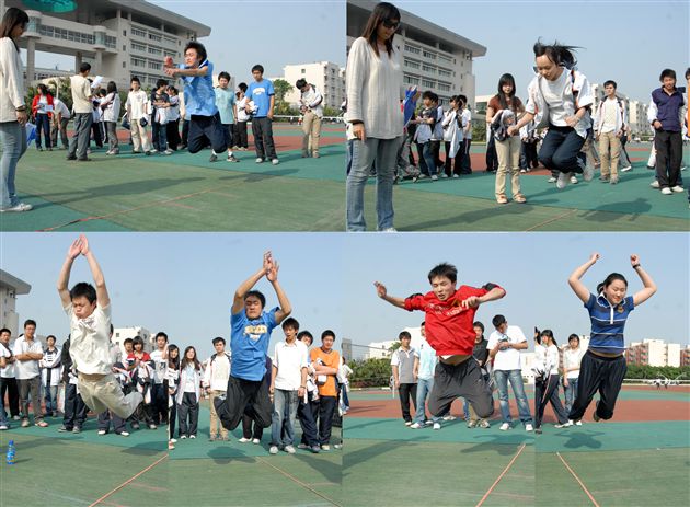 棠中外语学校高三体育毕业考试(二)