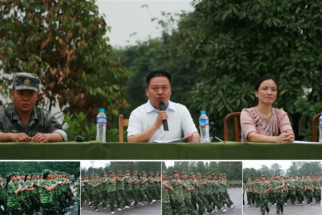 棠湖中学高2011级军训汇演（四）