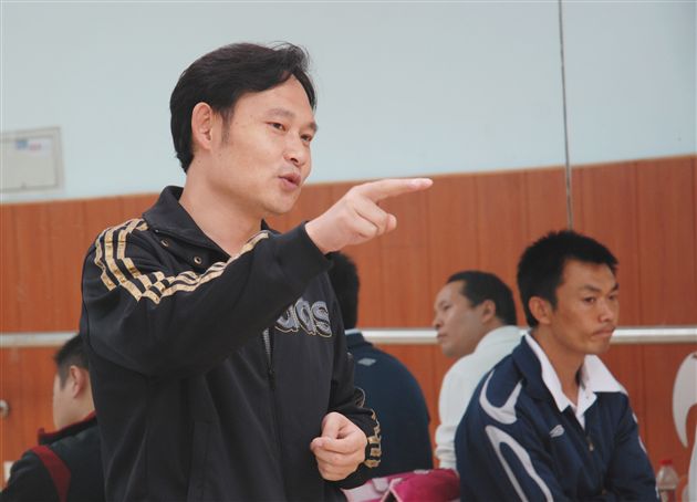 教育部学生健美操、艺术体操协会主席邱建刚到棠外考察指导(六)