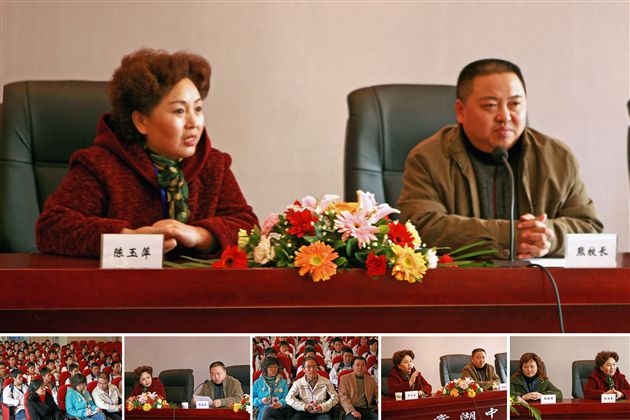 棠中人携手建家园，县红会送暖到零班（二）