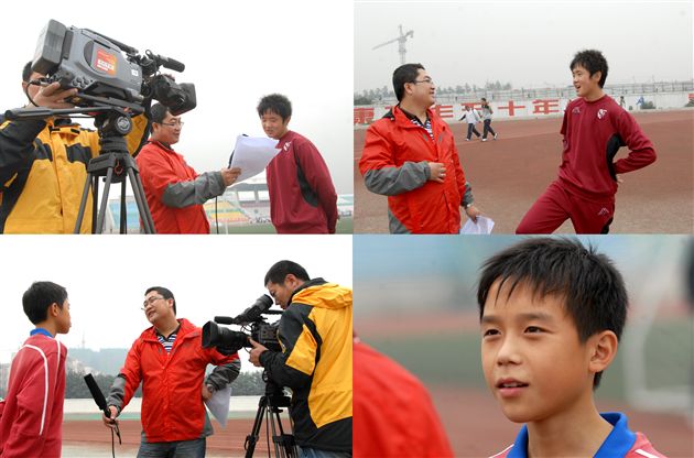 央视五台《足球之夜》栏目关注棠外男足班发展(六)