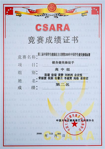 棠中外语学校代表队喜获第三届中国学生健美操锦标赛亚军(七)