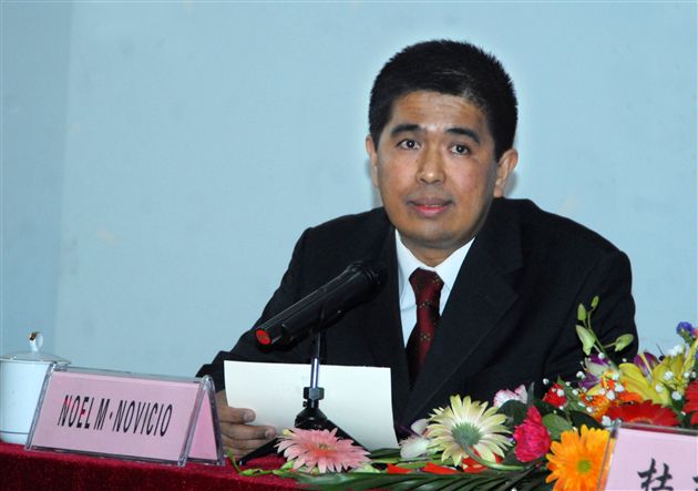 菲律宾驻华大使馆官员努艾尔先生