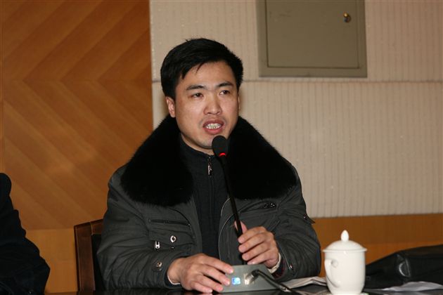 班主任代表但小军老师发言