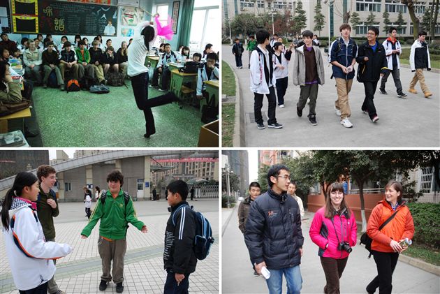 美国缅因州Gould Academy 学生代表团活动纪实(一)