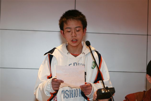 学生代表宣誓（二）