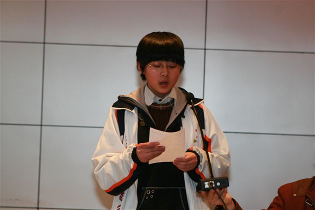 学生代表宣誓（一）