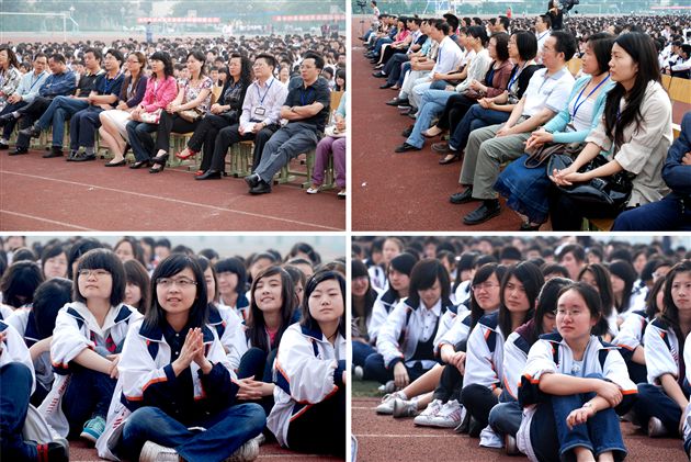 棠中外语学校高2009届成人宣誓仪式(四)