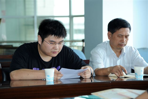 毕业学生代表付志伟