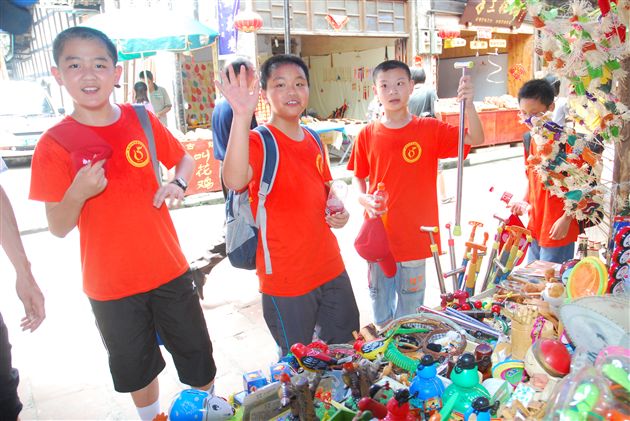 棠外首届国际夏令营畅游天台山(五)