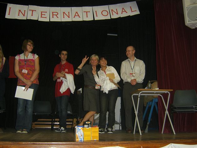 赴欧——课堂表演