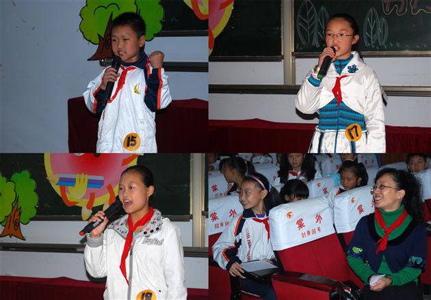 棠外附小2009—2010学年度大队委换届选举6